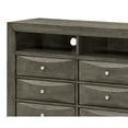 thumbnail image 2 of Glory Furniture Marilla 6 Drawer TV Stand in Gray, 2 of 8