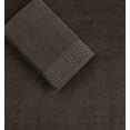 thumbnail image 3 of HALLEY Turkish Bath Towels Set - 4 Piece Bathroom Set, Ultra Soft, Machine Washable, Highly Absorbent, 100% Cotton - Luxury Spa Quality - Chocolate Brown, 3 of 4