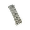 thumbnail image 3 of 100 piezas de bridas de alambre para cercas de cadena que conectan la malla a postes y rieles de metal 105 pulgadas, 3 of 8