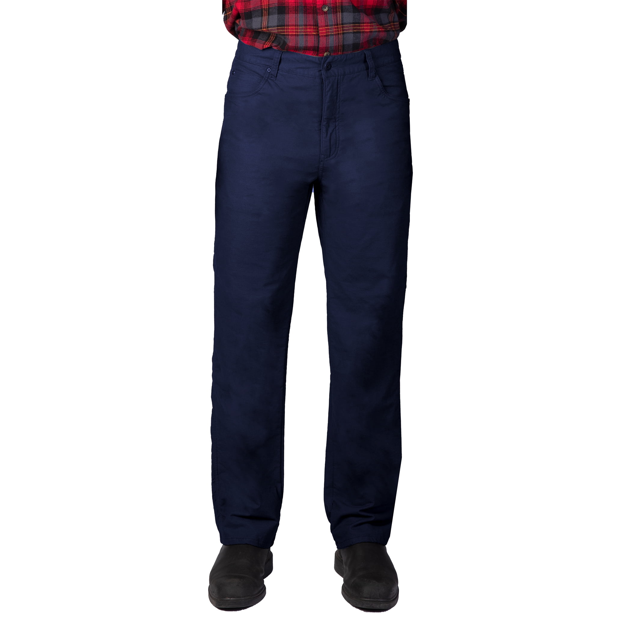Smith's Workwear Stretch Fleece-Lined Canvas 5-Pocket Pant - Walmart.com
