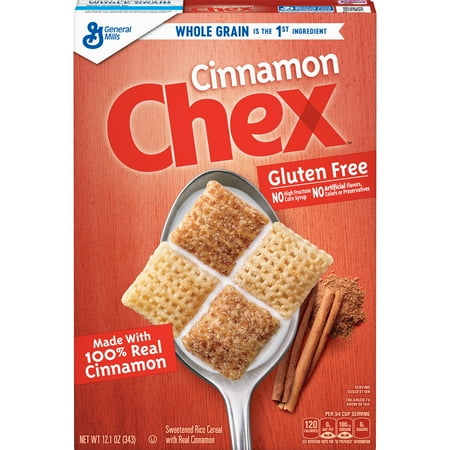 Cinnamon Chex Cereal, Gluten Free, 12.1 oz