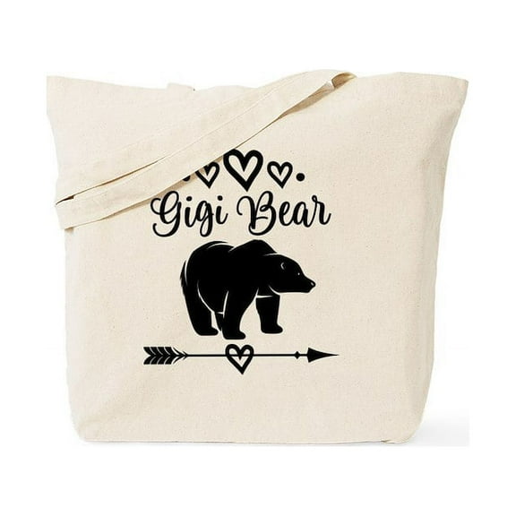 CafePress - Gigi Bear Grandma Gift Tote Bag - Unisex Canvas Tote Bag, Beige, 1-Piece