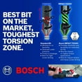 thumbnail image 3 of Bosch-ITDEP2R22503 3 pc. Impact Tough 2.5 In. Phillips/Square Double-Ended Bits, 3 of 5