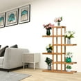 thumbnail image 5 of SESSLIFE Wooden Plant Stands for Indoor Plants, Multi Tier Plant Shelf for Multiple Plants, Gardening Pots, Planters & Accessories for Living Room & Office, 5 of 10