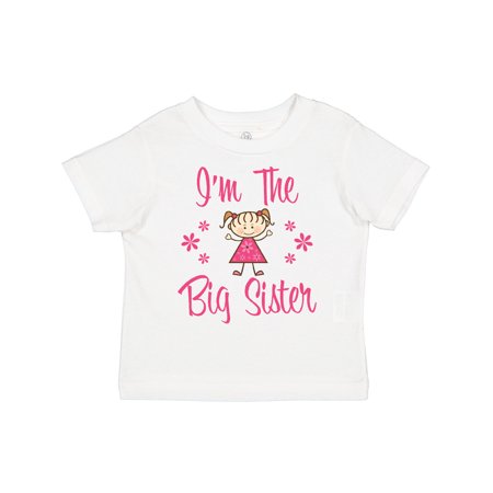 

Inktastic The Big Sister Gift Toddler Toddler Girl T-Shirt