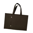 thumbnail image 2 of TISHITA Felt Bag Utility Multipurpose Carrying Case Foldable for Office Work Outdoor Brown, 2 of 8