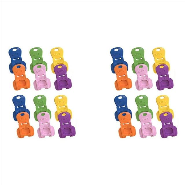 Paquete de 24 Abridores de Tapa Fácil de Abrir, Tapa Protectora de Latas de Bebidas Coloridas para Refrescos, Cerveza, Abrelatas Protector de Refrescos