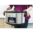 thumbnail image 3 of Elite Platinum Digital Slow Cooker, Stainless Steel, 8.5 Quart, 3 of 5