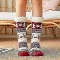 thumbnail image 4 of Winter Slippers Socks, Christmas Socks, Women's And Men's Christmas Socks, Yoga Non Slip Grip Socks, 4 of 5