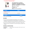 thumbnail image 2 of A/C Compressor Kit - with FS10 Compressor - Compatible with 2001 - 2009, 2011 Ford Ranger 2.3L 4-Cylinder 2002 2003 2004 2005 2006 2007 2008, 2 of 2