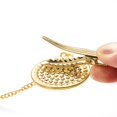 thumbnail image 1 of Chupete dorado para bebé, chupete de silicona líquida con letra I, chupete con Clip de cadena, Clip para chupete (1 pieza, dorado) ShuxiuWang 9024735201748, 1 of 1