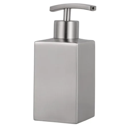 Stainless Bottle Square Soap Dispenser Pump Lotion