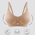thumbnail image 5 of Women's Underwear Bras Wireless Seamless Bras Full Coverage Padded Bra No Underwire Support Bras Comfort Bras Moisture Wicking Sport Bras Comfy Daily Essentials Sports Bras, 5 of 9