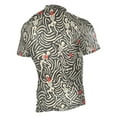thumbnail image 2 of joogoo Dancing Skeletons Pattern Men's Cycling Jerseys Mountain Bike Short Sleeve Tops M, 2 of 7