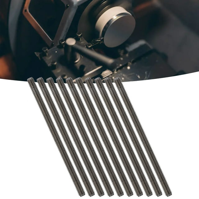 4808 Series M4 Stainless Steel Threaded Rod for Engineering Equipment, Convert Mechanical Motion Into Linear Motion