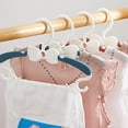 thumbnail image 2 of 10Pcs/Set Clothes Hanger Telescopic Long Service Life PP Baby Clothing Coat Rack for Home, 2 of 7