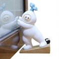 thumbnail image 2 of Snowman Doorstopper Creative Cartoon Cute Decorative Resin Doorstop Door Wedge For Home Book Office Decoration, 2 of 5