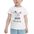 thumbnail image 2 of Sent with A Kiss from My NANA in Heaven Cute Toddler Tshirts for Boys Girls (White, 2T), 2 of 5