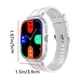 thumbnail image 3 of Reloj deportivo Pisexur para hombre, pulsera con llamadas Bluetooth avanzadas, batería de larga duración, esferas personalizadas con múltiples patrones, pantalla de 0,1 pulgadas, electrónica para niñ, 3 of 7