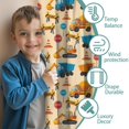 thumbnail image 3 of Blackout Kids Curtains,Cartoon Construction Vehicles Mixers Childrens Insulated Curtains Set Of 2,Bedroom Essentials,Toddler Room Decor 52"x63", 3 of 5