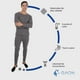 thumbnail image 3 of Pijama para Hombre Termica Casual Conjunto de 2 Piezas Playera y Pantalon Azul Gaon, 3 of 5