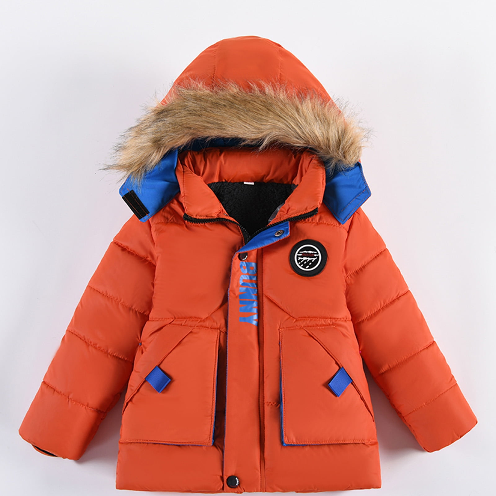 PMVFHDE Vestes Légères pour Garçons Enfants Veste d'Hiver Garçon - Main Image