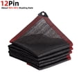 thumbnail image 1 of 4 Kinds of Style Thicken 12Pin Anti-UV 90% Shading Rate HDPE Sun Shade Net Pergola Camping Mesh Outdoor Awnings Swimm Pool Cover2x2m He Qiyong unisex, 1 of 2