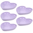 thumbnail image 4 of 5 Pcs Plat pour Reptiles, Bol d'Eau en Forme de Cœur Réutilisable pour Petits Reptiles, 4 of 9
