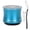 Blue, variant on NFTIGB Mini Bluetooth Speaker IP67 Waterproof Auto Connect Portable Wireless Audio Device with Bass Radiator for Shower Room Bike Car Outdoor Travel Red 5.12 inches / 13 cm