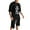 Black, variant on Vedolay Mens Short Outfit Mens 2 Piece Outfits Summer Shirt and Shorts Set Casual Sport Beach Outfits for Men,Black M