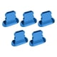 thumbnail image 1 of Matsuzay Paquete de 5 tapones para teléfono móvil Aleación de Aluminio Azul oscuro, 1 of 6