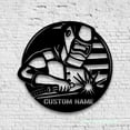 thumbnail image 4 of Craftnamesign Custom Welder Metal Wall Art LED Light, Welding Sign, Welding Wall Decor, 4 of 5