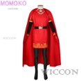 thumbnail image 4 of Disfraz de Lord Farquaad para cosplay, uniforme de anime, capa, guantes, sombrero, conjunto medieval, fiesta de Halloween, traje rojo para niños, mujeres y hombres, 4 of 5