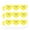 Opaque, variant on Spongebob Angry Face Heart Shaped Planner Calendar Scrapbook Craft Stickers