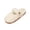 White, variant on SBYOJLPB Solid Color Slipper for Women Winter Home Indoor Casual Slippers