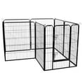Best Large Folding 8 Panels Indoor / Outdoor Metal Puppy Dog Run Fence