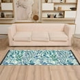 thumbnail image 2 of Yayeee Runner Rug for Bedroom 2'x6' Machine Washable Hallway Non Slip Mat, Beautiful Leaves Pattern, 2 of 8