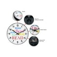 thumbnail image 6 of Infinity Instruments Read, Read, Read Wall Clock, 6 of 6