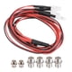 thumbnail image 2 of Faros delanteros 6PCS 5mm 3mm Faros delanteros y luces traseras RC Accesorio Luces LED para modelo Drift Car Rubber Metal RC Accesorio ANGGREK  Otros, 2 of 8