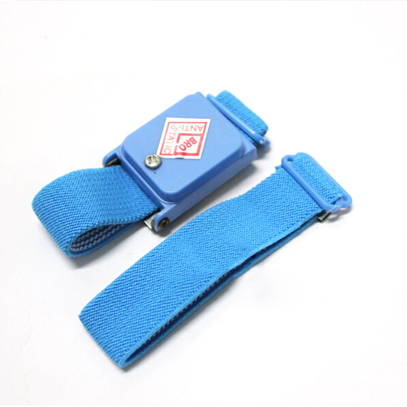 Anti Static Cordless Bracelet Electrostatic ESD Discharge Cable Band Wrist Strap 