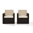 thumbnail image 5 of Crosley Furniture Palm Harbor 2Pc Wicker Outdoor Chair Set, 5 of 7