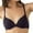 Black, variant on Women’s Bras Women's Double Support Wireless Bra, Full-coverage Wirefree Bra Wine 32