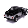 thumbnail image 4 of Jada 32031 2020 Jeep Gladiateur Camionnette Argent avec Toit Noir Fast & Furious Film 1-32 Voiture Miniature Moulée sous Pression, 4 of 5