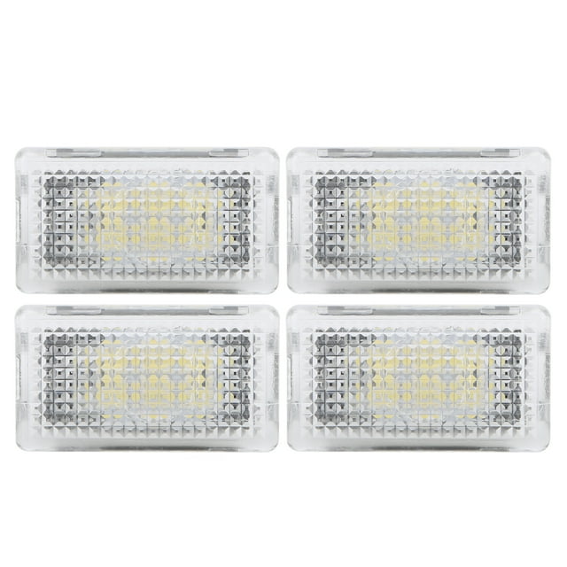 Lámpara de puerta, 4 piezas, luz para el espacio de los pies del automóvil, tira de luz para tablero, solución innovadora