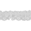 Wright S White Eyelet Ruffle Trim