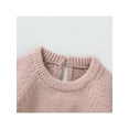 thumbnail image 5 of Seyurigaoka 2Pcs Baby Girls Knitted Sweater Romper Jumpsuit Fall Winter Clothes, 5 of 9