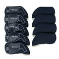 thumbnail image 3 of 9x Fundas para cabezas de hierro de golf Fundas para cabezas de palos de golf Fundas para cuñas de golf Protectores de palos de golf para Azul profundo, 3 of 8