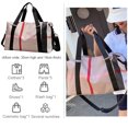 thumbnail image 4 of Bolsa de viaje deportiva, bolsa de viaje grande para gimnasio, bolsa de viaje para fin de semana, bolsa de transporte para avión, bolsa de playa Adepaton BST2001720-4, 4 of 6