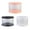 Black, variant on TAILTOSS Cake Container White PET 3Pcs 9.1X9.1X6.3In