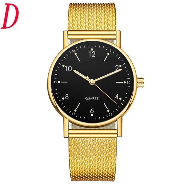 Reloj de cuarzo de gama alta para mujer Reloj de ocio con esfera luminosa de acero inoxidable Wmkox8yii gfajkfgbkjabf37